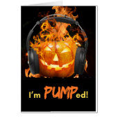 Funny Halloween Ich bin gepumpt Jack o'Lantern (Vorne)