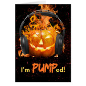 Funny Halloween Ich bin gepumpt Jack o'Lantern (Vorne)