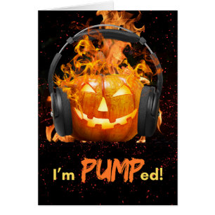 Funny Halloween Ich bin gepumpt Jack o'Lantern