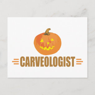 Funny Halloween Jack-O-Lantern Lover Postkarte