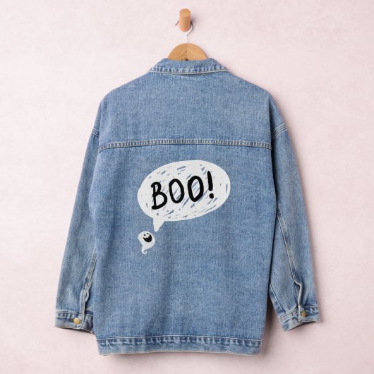 Funny Halloween Jacket BOO! 🎃 Jeansjacke (Hangar)