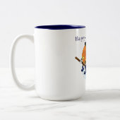 Funny Halloween Kaffee Tasse Hexenkürbis (Links)