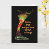 Funny Halloween Karte (Gelbe Blume)