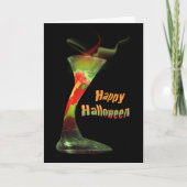 Funny Halloween Karte (Vorderseite)