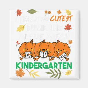 Funny Halloween Kindergarten Lehrer Unterrichten N Magnet