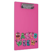 Funny Halloween Klemmbrett (Rechts)