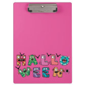 Funny Halloween Klemmbrett (Vorderseite)