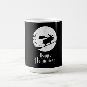 Funny Halloween Kostüm Hexe Hippo Lover Geschenk Kaffeetasse