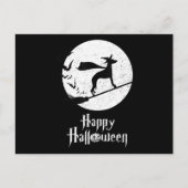 Funny Halloween Kostüm Hexe WHIPPET Dog Lover Gi Postkarte (Vorderseite)