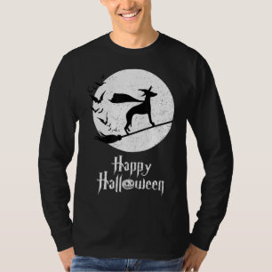 Funny Halloween Kostüm Hexe WHIPPET Dog Lover Gi T-Shirt
