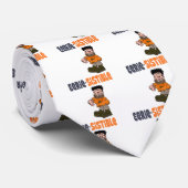 Funny Halloween Krawatte (Gerollt)