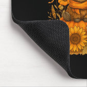 Funny Halloween Kuh Ghost Spooky Autumn Pumpkin Mousepad (Ecke)