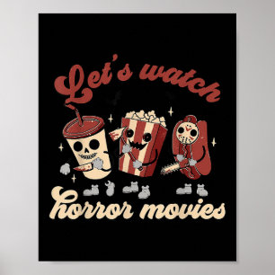 Funny Halloween Lasse Horror-Filme und Chill Poster