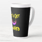 Funny Halloween Latte Tasse (Rechte Ecke)