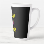 Funny Halloween Latte Tasse (Rechts)