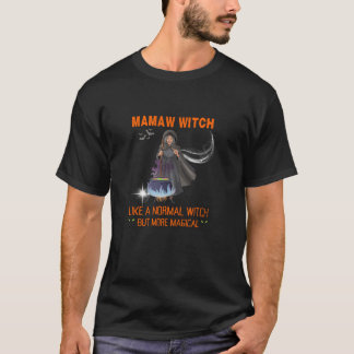 Funny Halloween Liebhaber Spooky Mamaw Hexe Grandp T-Shirt