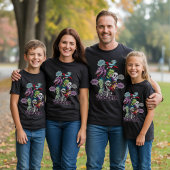 Funny Halloween Matching Family Monster Custom T-Shirt