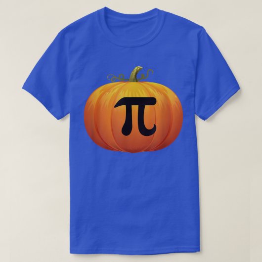 Funny Halloween Math Pun Pumpkin Pi T-Shirt (Design vorne)