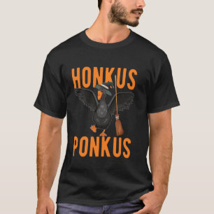 Funny Halloween Meme Hexches Duck Niedlich Honkus T-Shirt