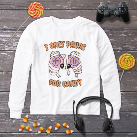 Funny Halloween Mummy Video Game Controller