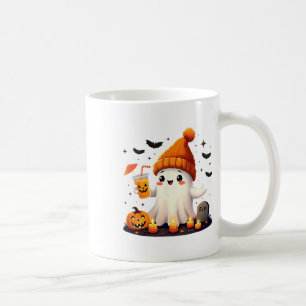 Funny Halloween Niedlich Ghost Drink Ice Kaffee Wo Kaffeetasse