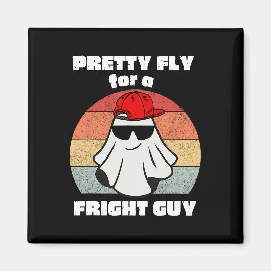 Funny Halloween Niedlich Ghost Spooky Funny Hallow Magnet (Vorne)