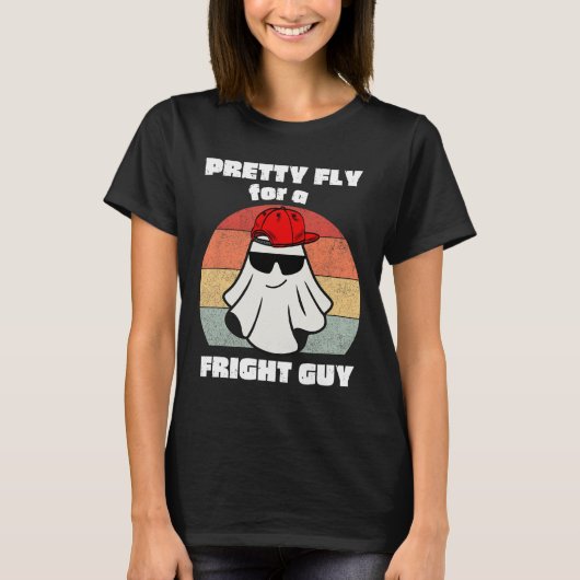 Funny Halloween Niedlich Ghost Spooky Funny Hallow T-Shirt (Vorderseite)