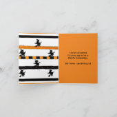 Funny Halloween Oma Hexe Karte (Innenseite)