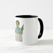 Funny Halloween Operation Tasse (VorderseiteRechts)