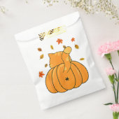 Funny Halloween Orange Pumpkin Kat Hintern für Kat Geschenktütchen (Versiegelt)
