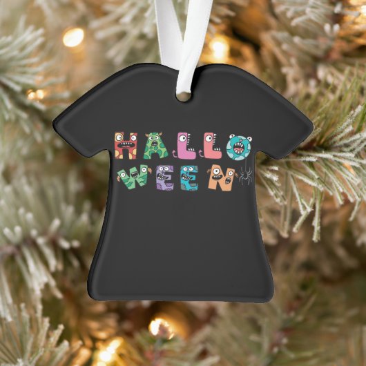 Funny Halloween Ornament (Baum)