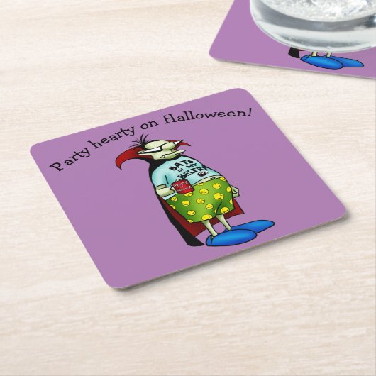 Funny Halloween Paper Untersetzer (angewinkelt)