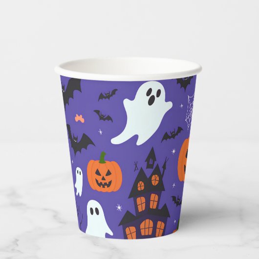 Funny Halloween Pappbecher (Vorderseite)