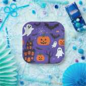 Funny Halloween Pappteller (Party)