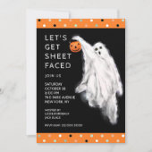 Funny Halloween Party Einladung (Vorderseite)