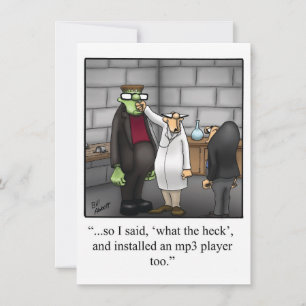 Funny Halloween Party Einladung