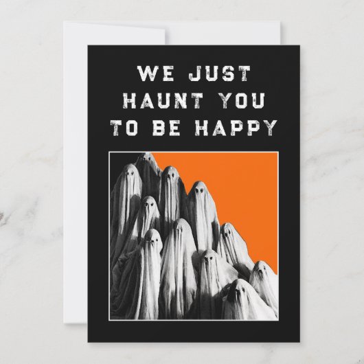 Funny Halloween Party Einladungen (Vorderseite)