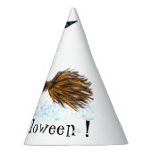 Funny Halloween Party Hat Hexenkürbis Flying Partyhütchen (Rechts)