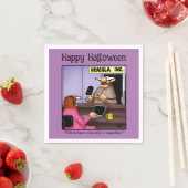 Funny Halloween Party Napkins Serviette (Beispiel)