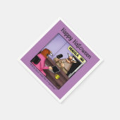 Funny Halloween Party Napkins Serviette (Ecke)