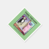 Funny Halloween Party Napkins Serviette (Ecke)
