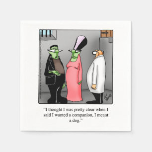 Funny Halloween Party Napkins Serviette