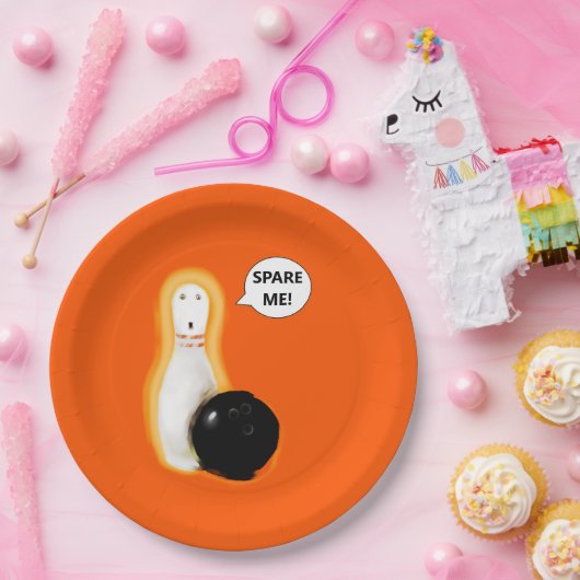 Funny Halloween Party Pappteller (Party)