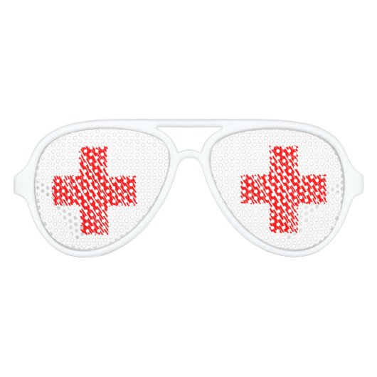 Funny Halloween Party-Schattierungen Sonnenbrille (Vorderseite)