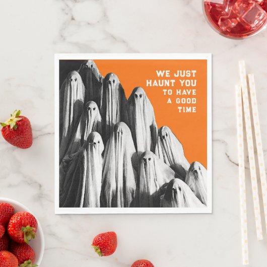 Funny Halloween Party Serviette (Beispiel)
