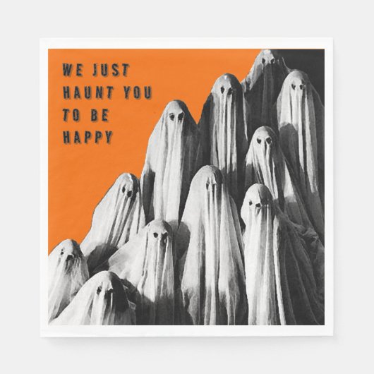 Funny Halloween Party Serviette (Vorderseite)