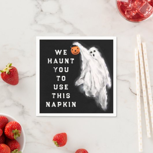 Funny Halloween Party Serviette (Beispiel)
