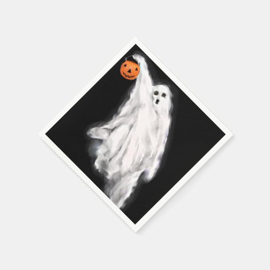 Funny Halloween Party Serviette (Ecke)