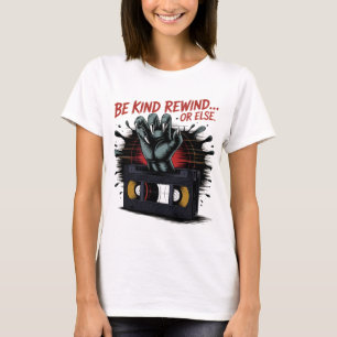 Funny Halloween Party Shirt, Retro 80er Horror Fan T-Shirt