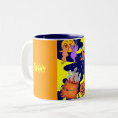 Funny Halloween Party Tasse (Vorderseite Links)